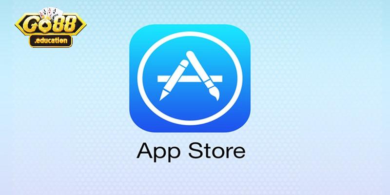 Kho ứng dụng App Store cũng khá tiện lợi để Go88 tải