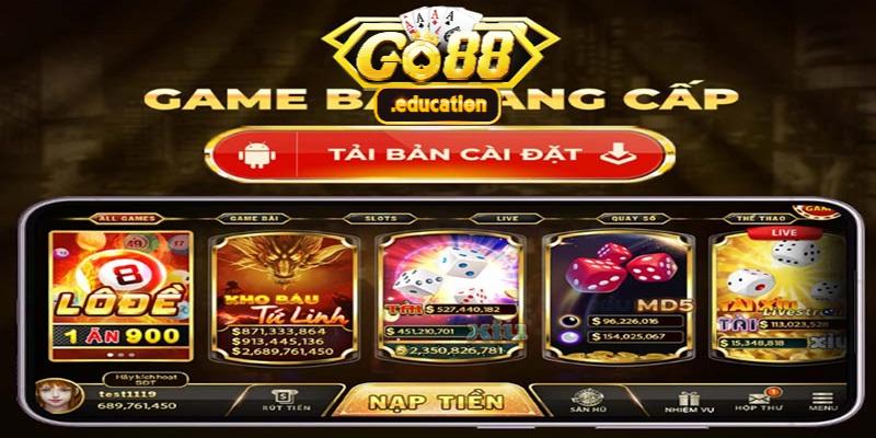 Hướng dẫn tải và cài đặt app cổng game Go88 trên máy tính